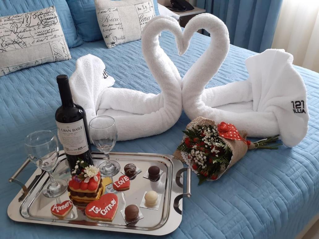 Illia 121 Apart Hotel Neuquén Eksteriør billede